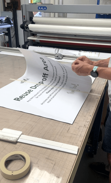 A look Inside FASTSIGNS Northampton